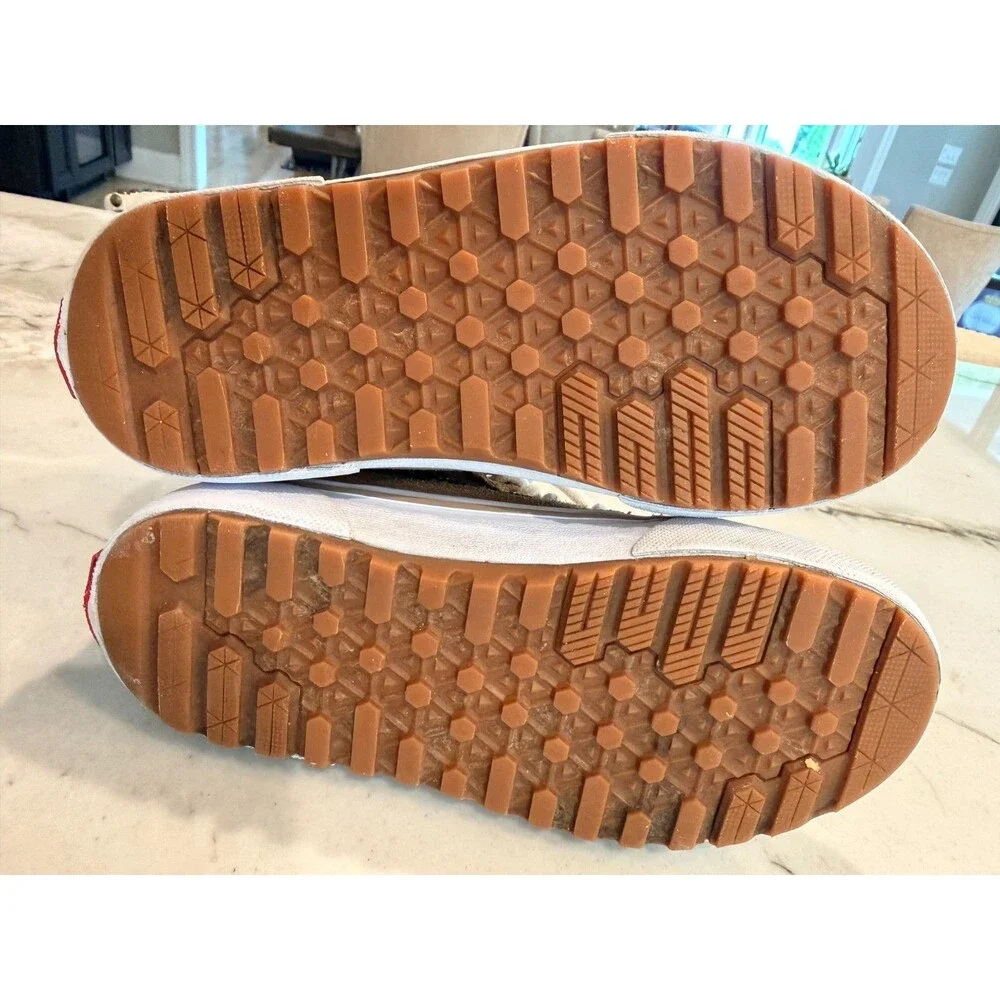 Vans Sk8-Hi MTE-1 Plaid Brown Youth SZ 1